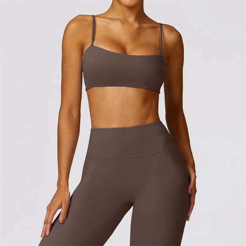 Naked Feel Yoga Set Women Tracksuit 2 Piece Sportswear