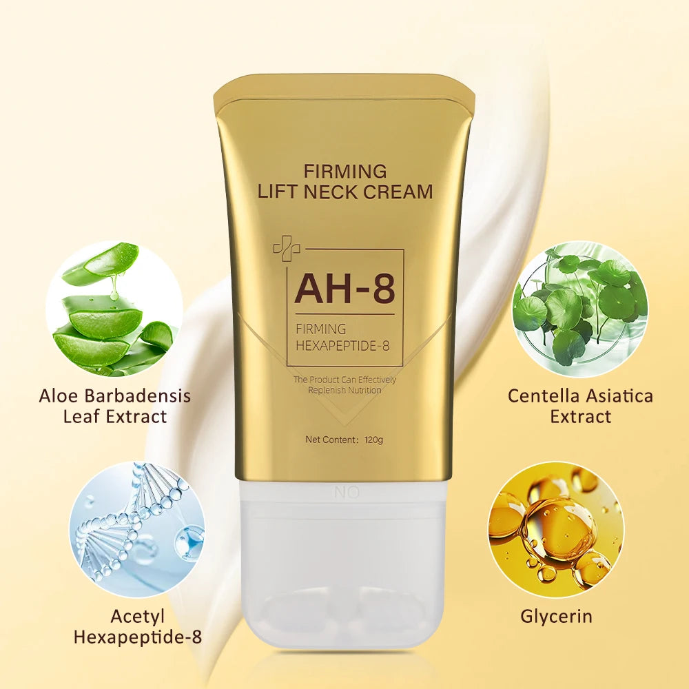 AH-8 Roller Neck Cream Massage Better Absorb Lifting Firming Skin Wrinkle Remover Anti Aging Neck Cream USA/UK Delivery Local