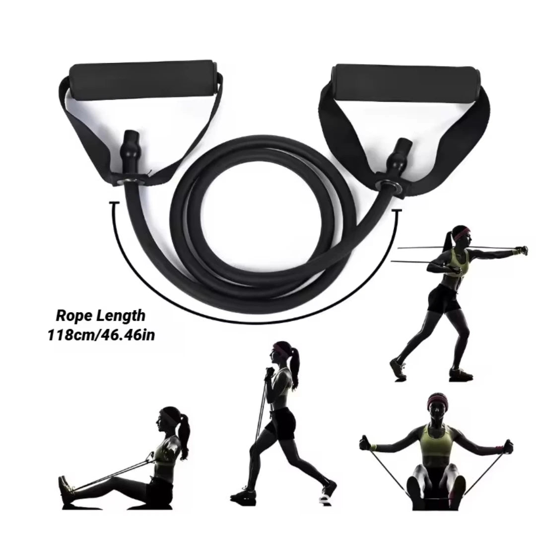 Resistance Bands With Handles 5 Levels For Full Body Workout