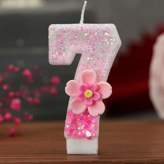 Zen Active Living Creative Digital Birthday Candle For Cake Decoration