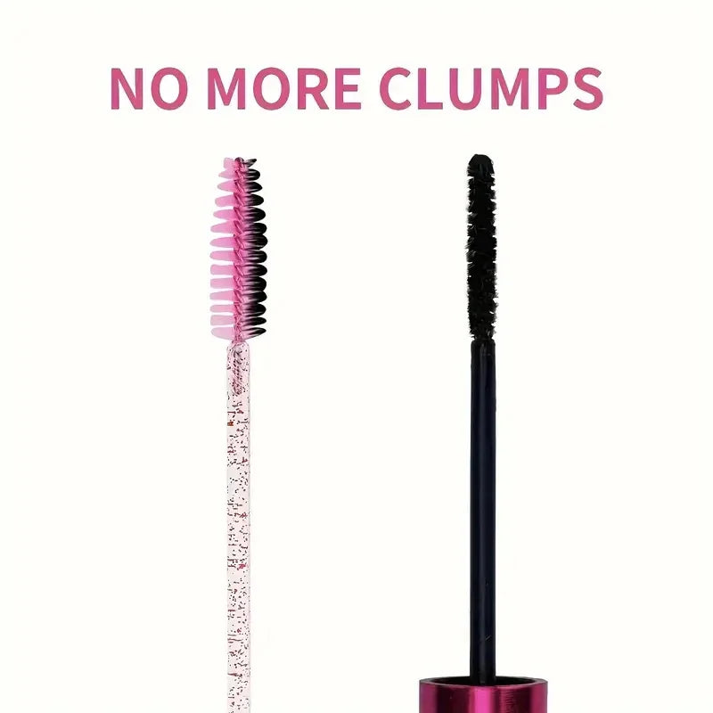 50 Piece Disposable Eyelash And Brow Brush Comb For Mascara