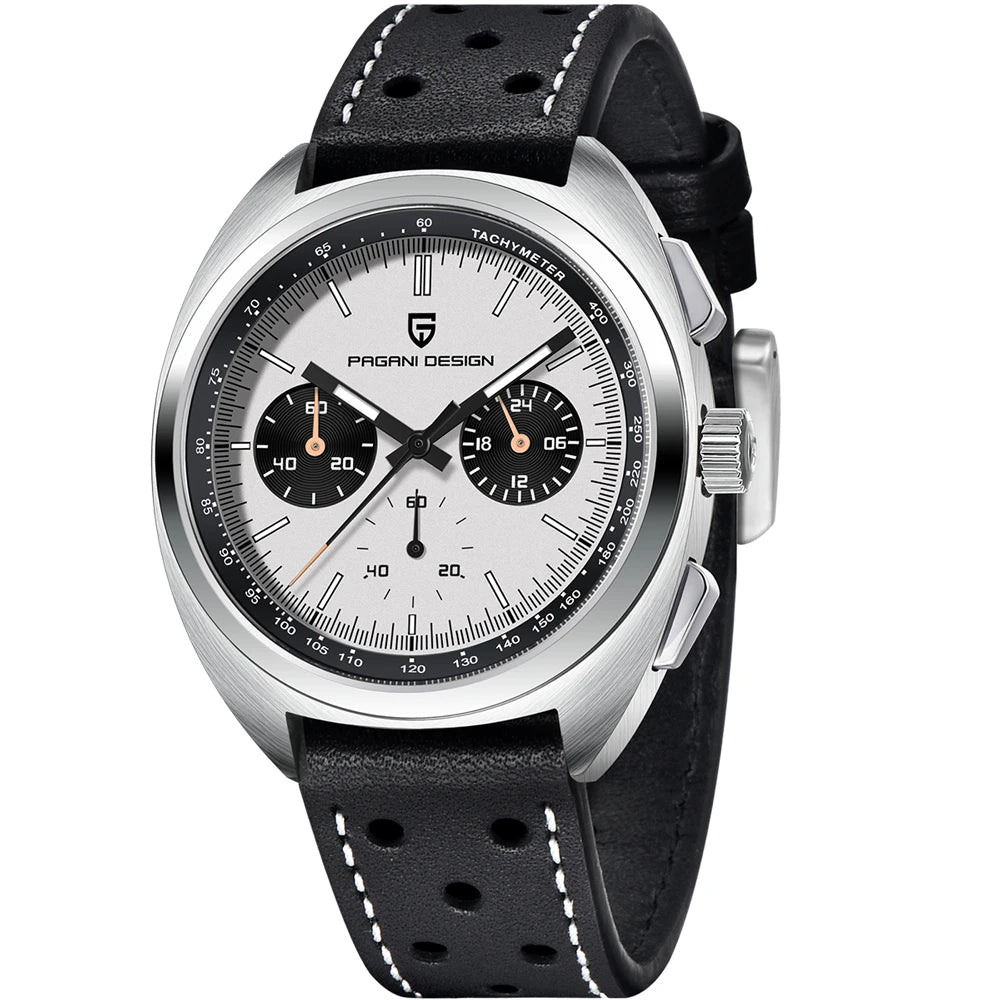 Pagani Design VK63 Sport Chronograph Stainless Steel Quartz Wristwatch