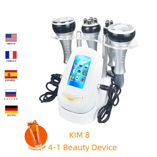 Moonic Beauty 4 In 1 Cavitation Machine 40K UltrasonicRF