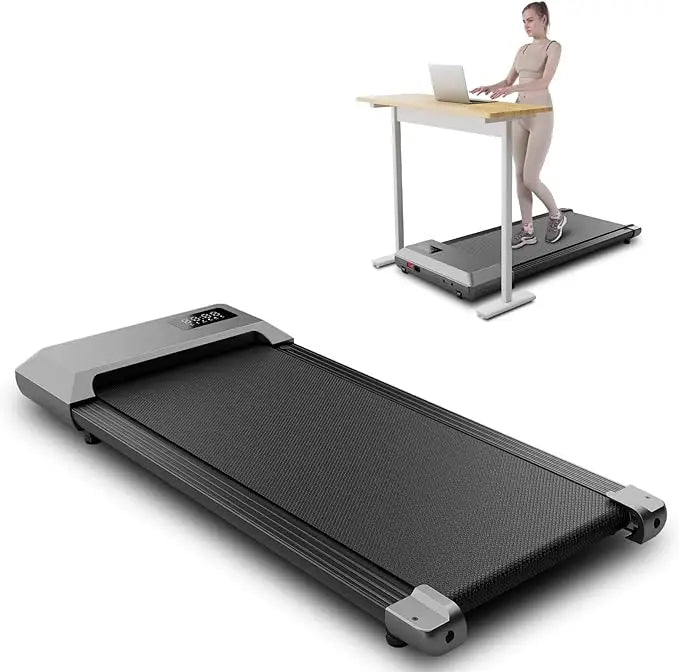 Superun 2 In 1 Home Office Walking Treadmill App Control