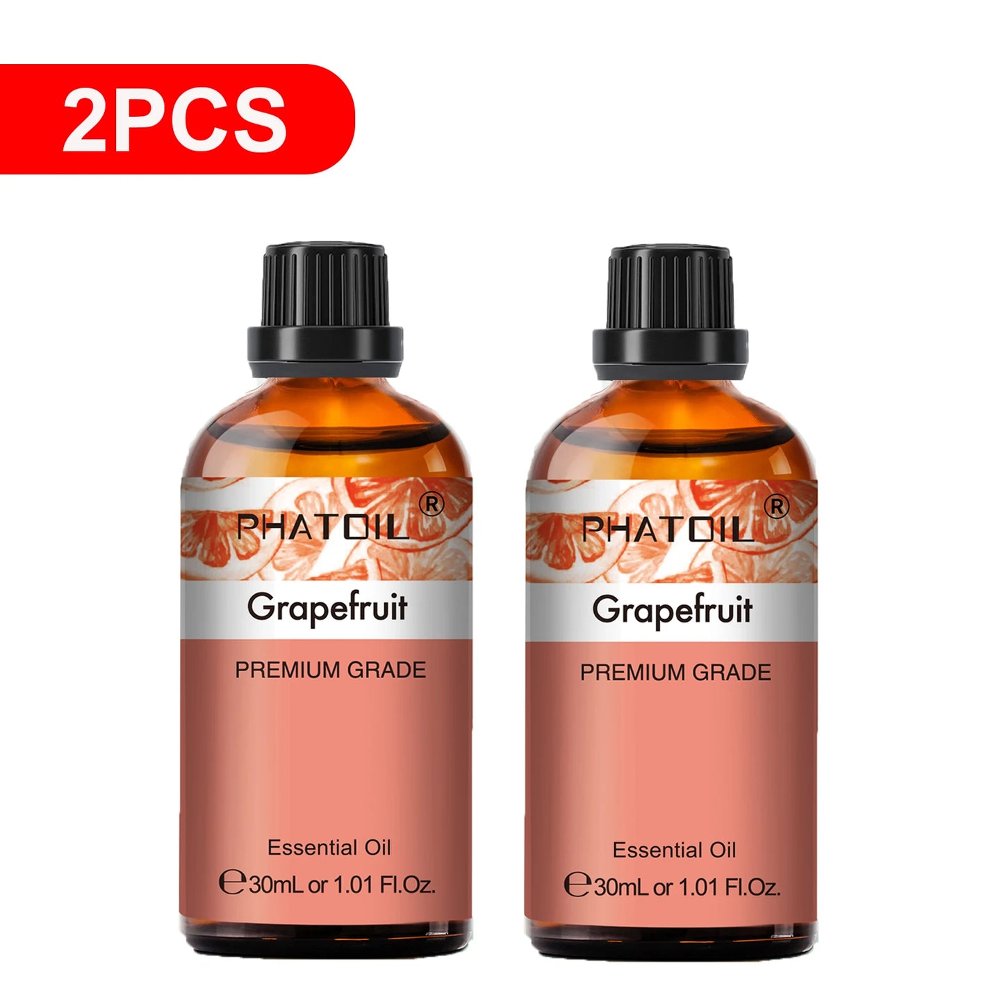 PHATOIL Essential Oils Set Peppermint Rose Lemon Lavender Eucalyptus Diffuser