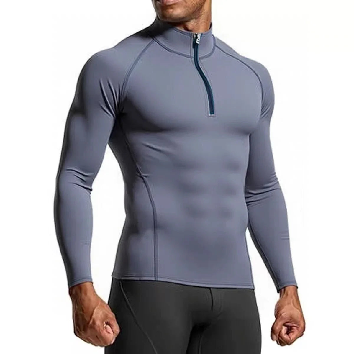 Men Sportswear Long Sleeve Gym T Shirt For Running Training