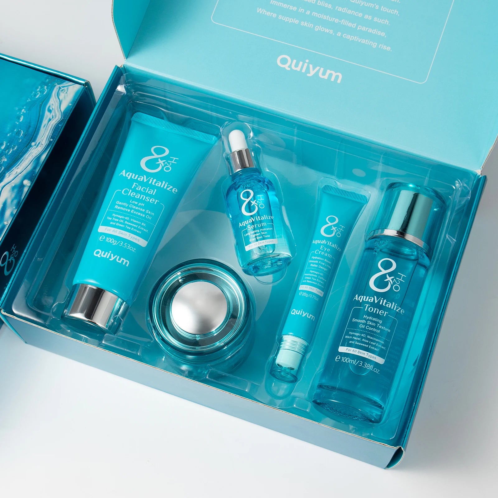 LAIKOU AquaVitalize 8X H2O Skincare Set 5 Piece Deep Hydration