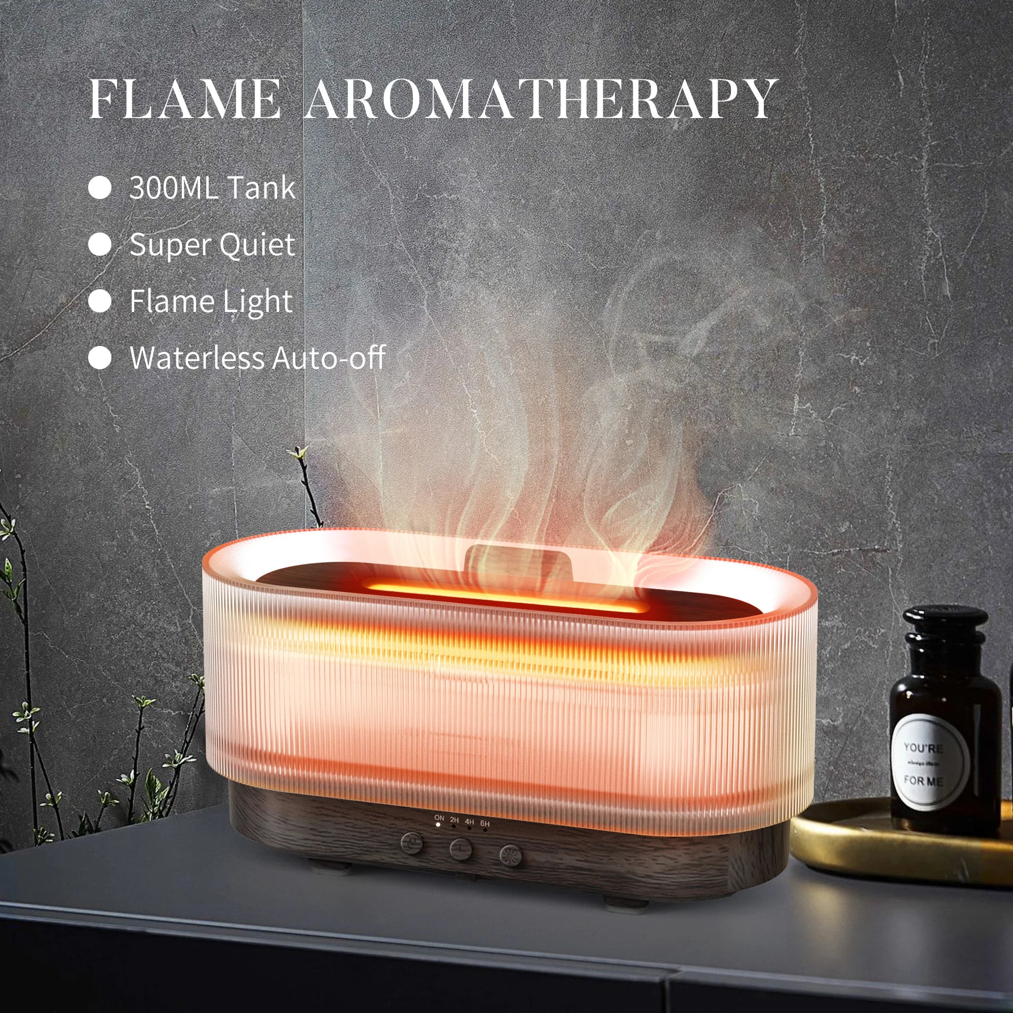 SEJOY Ultrasonic Air Humidifier And Aroma Diffuser With LED Lamp