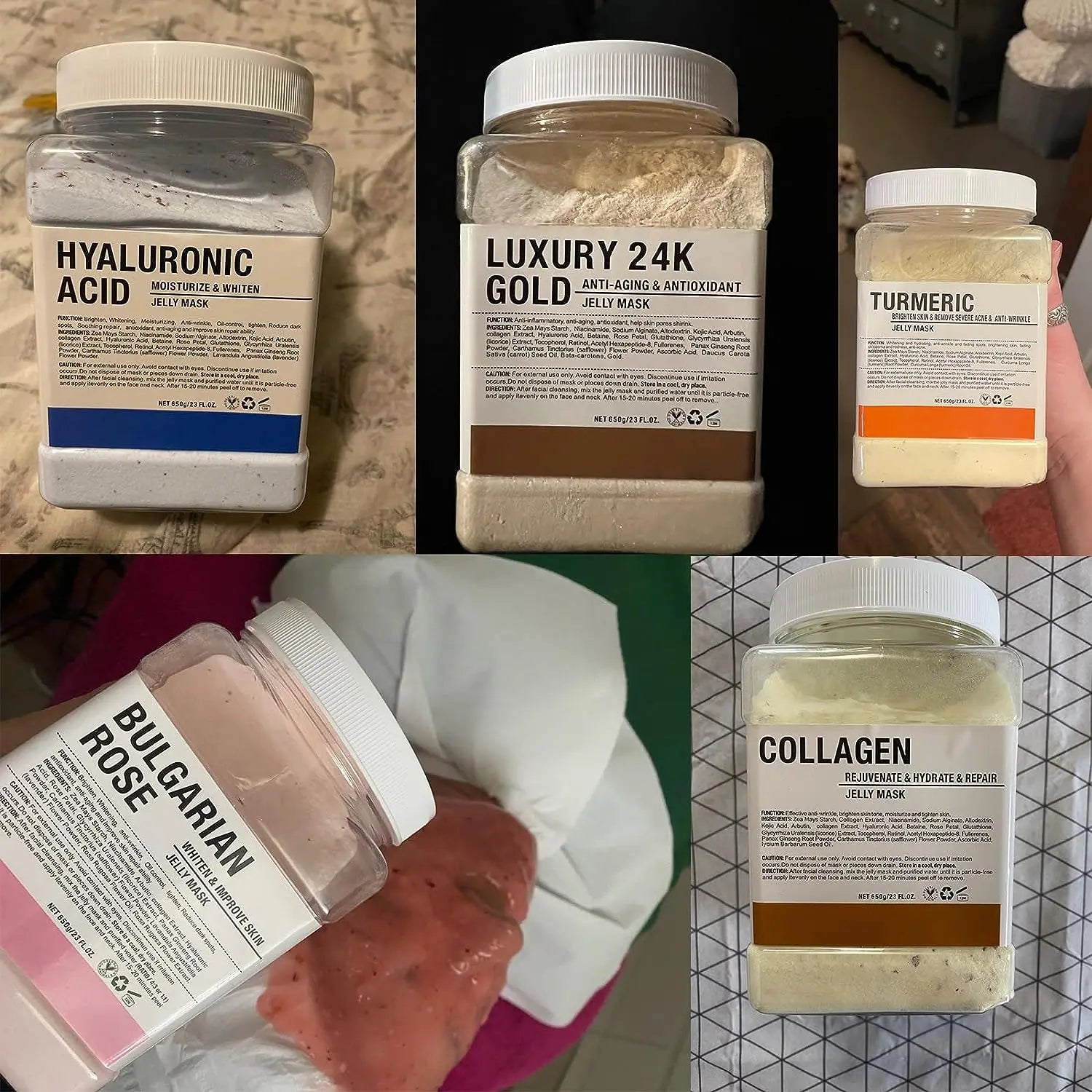 YMEYFAN Jelly Mask Powder For Professional Salon Facial Skin Care