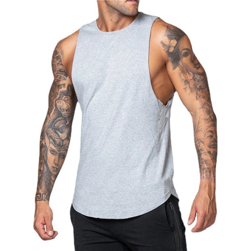Women Breathable Cotton Tank Top Sleeveless Workout Vest