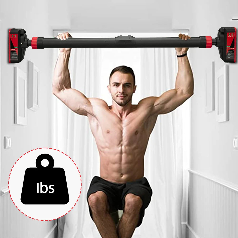 TwisterCK HeavyDutyProfessionalGrade PullUpBar With LevelGauge ForDoorway HeavyLoadCapacity Supports HomeFitness Training