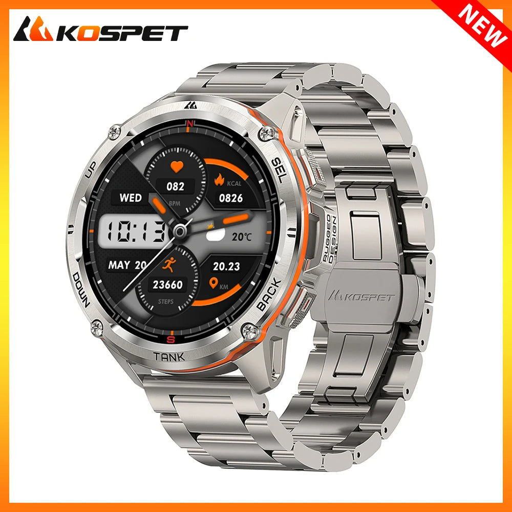 KOSPET Tank T3 Ultra GPS Rugged Smartwatch Altimeter