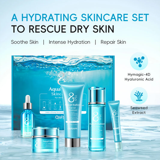 LAIKOU AquaVitalize 8X H2O Skincare Set 5 Piece Deep Hydration