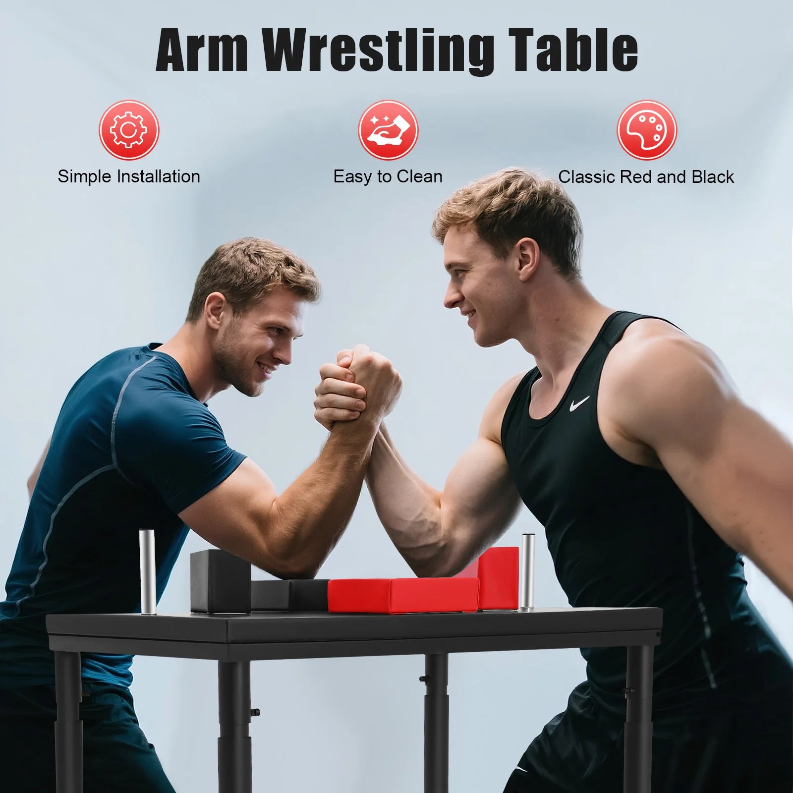Professional Arm Wrestling Table Standard Battle Table for Competition Training