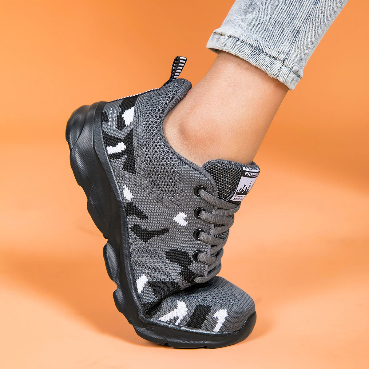 Men's Orthopedic Sneakers Lightweight Casual Walking Shoes