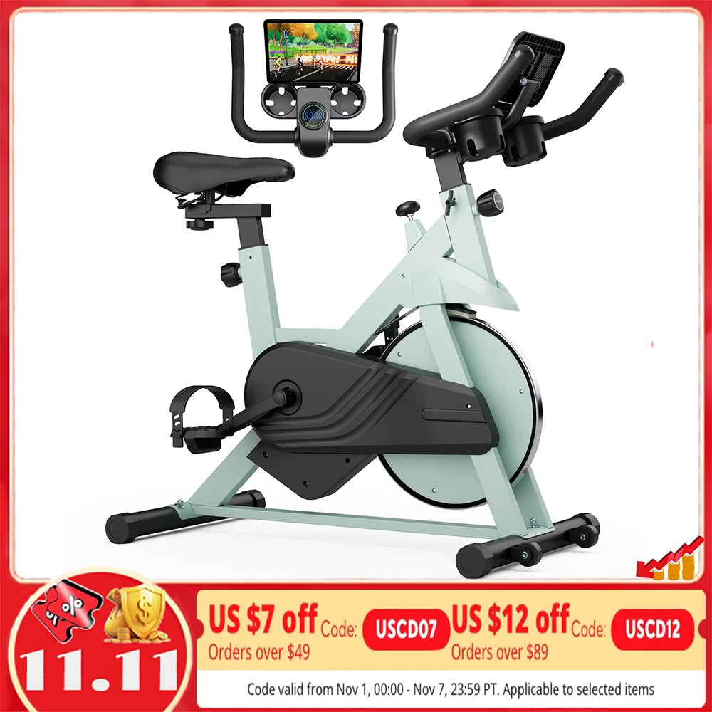 Superun Magnetic Resistance Exercise Bike 32 Levels For Home