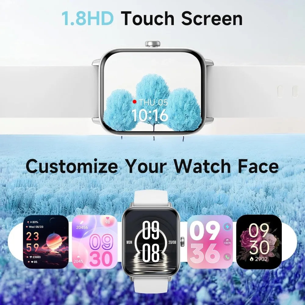 Erilles Smart Watch Android iPhone With Alexa Built-In IP68