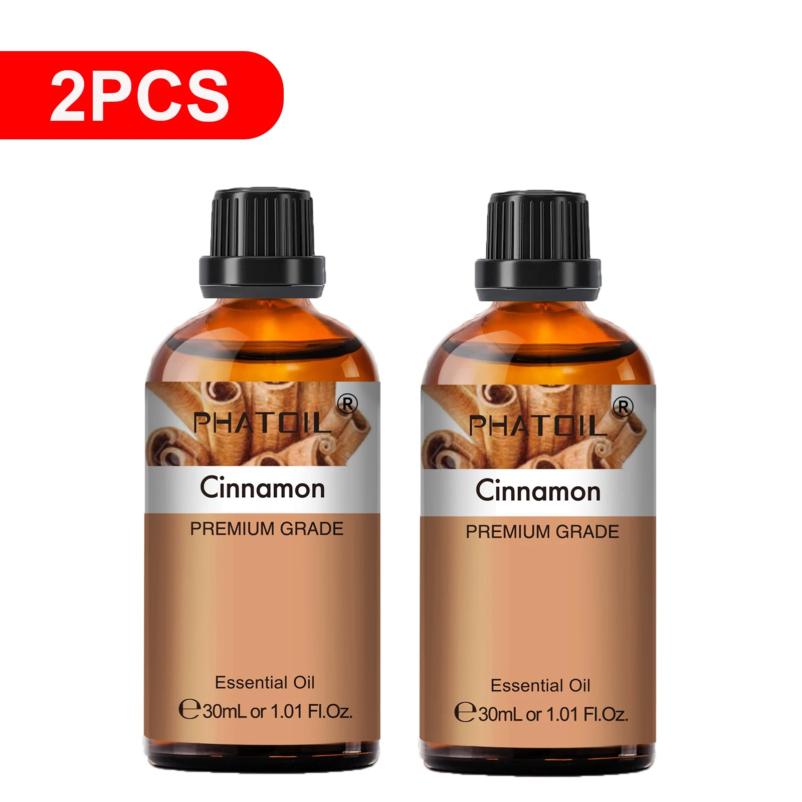 PHATOIL Essential Oils Set Peppermint Rose Lemon Lavender Eucalyptus Diffuser