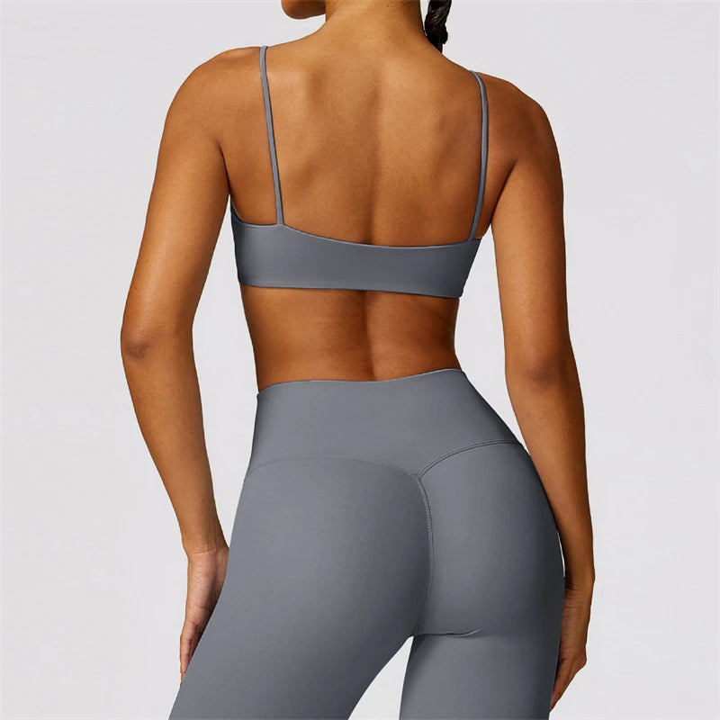 Naked Feel Yoga Set Women Tracksuit 2 Piece Sportswear