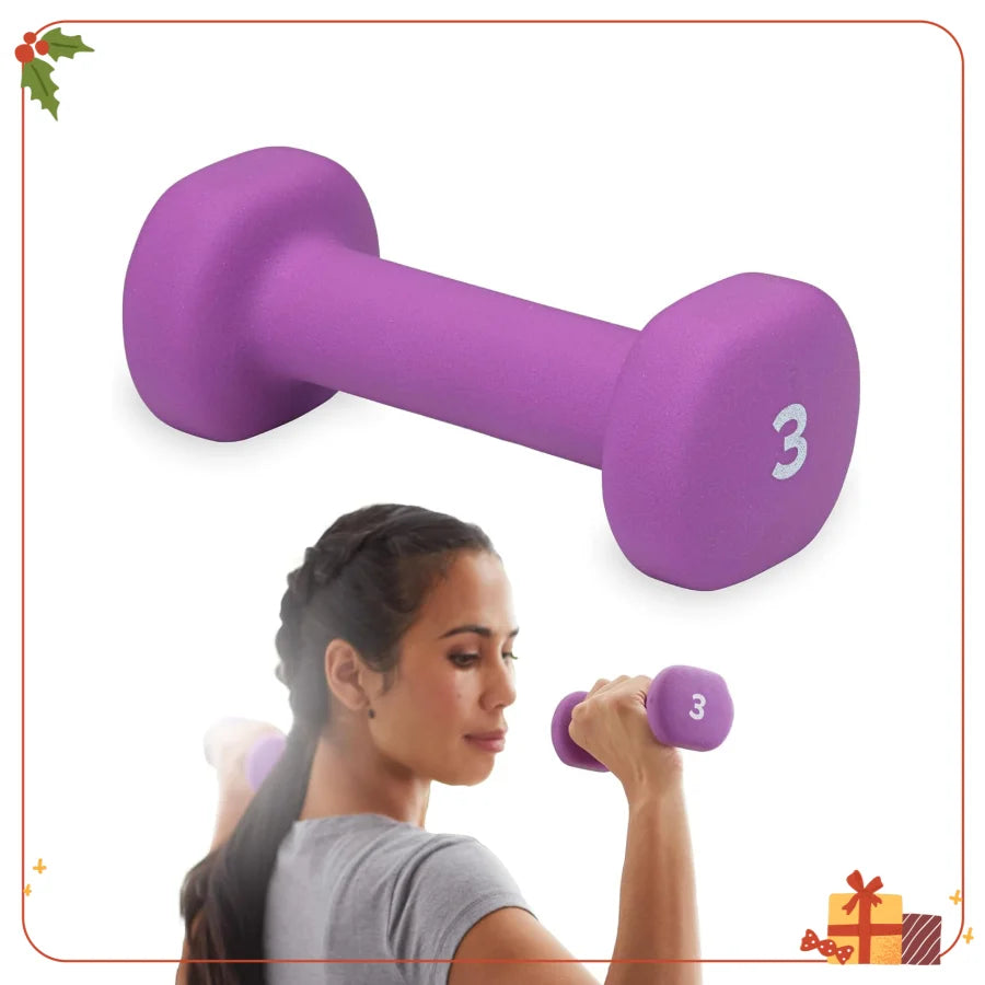 Neoprene Coated Dumbbell Hand Weight for Home Gym Single