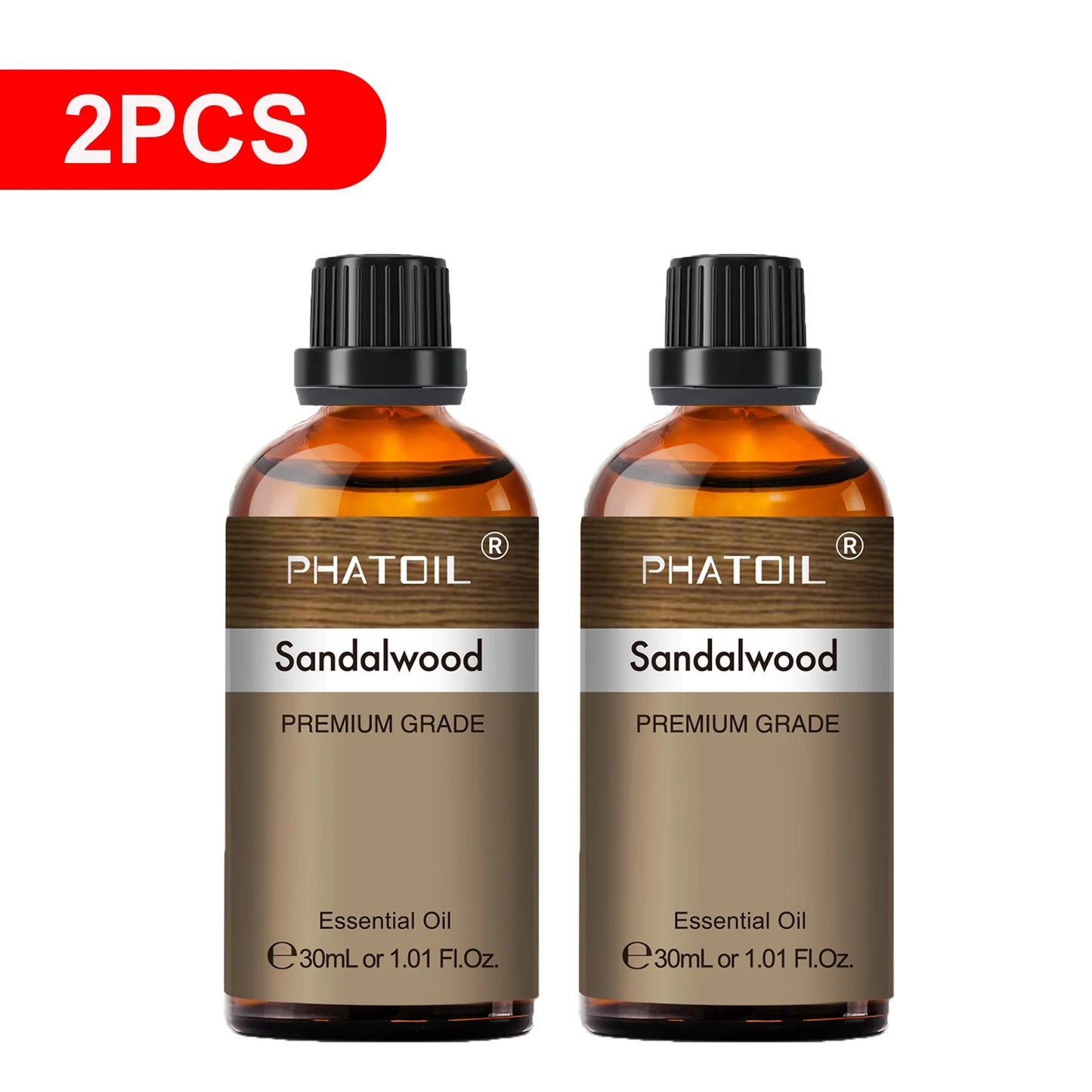 PHATOIL Essential Oils Set Peppermint Rose Lemon Lavender Eucalyptus Diffuser