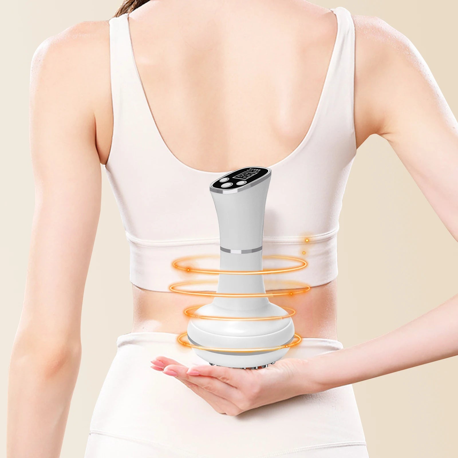 Electric Meridian Brush Massager For Full Body Relaxation