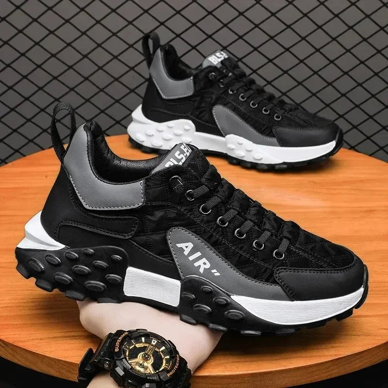 Men's Casual Shoes Breathable Height Increasing Sneakers