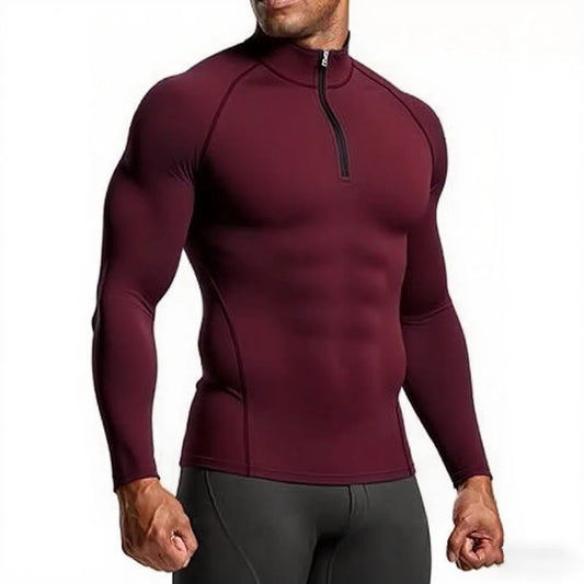 Men Sportswear Long Sleeve Gym T Shirt For Running Training
