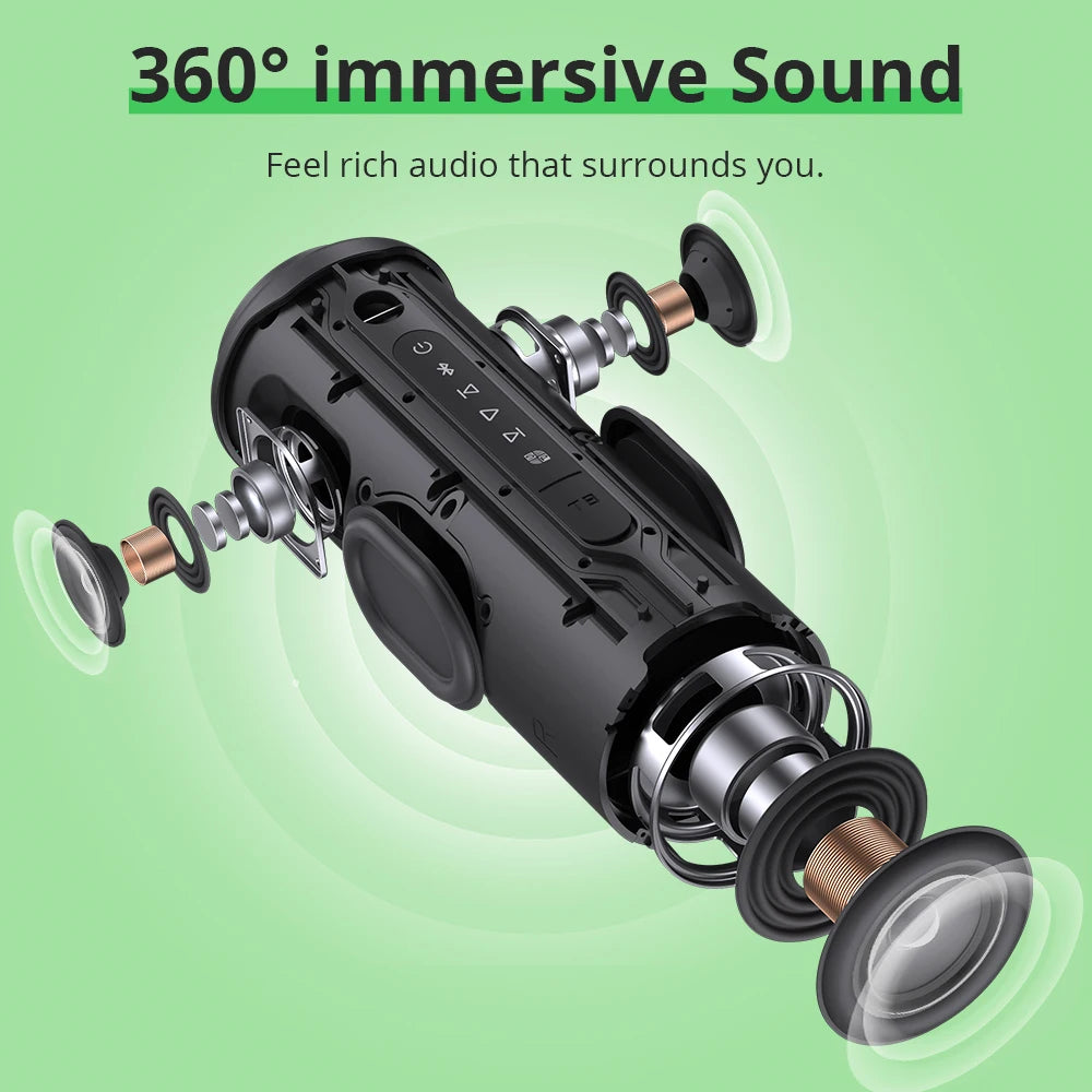 Tronsmart T8 Bluetooth Speaker 40W Outdoor Portable Deep Bass IPX7