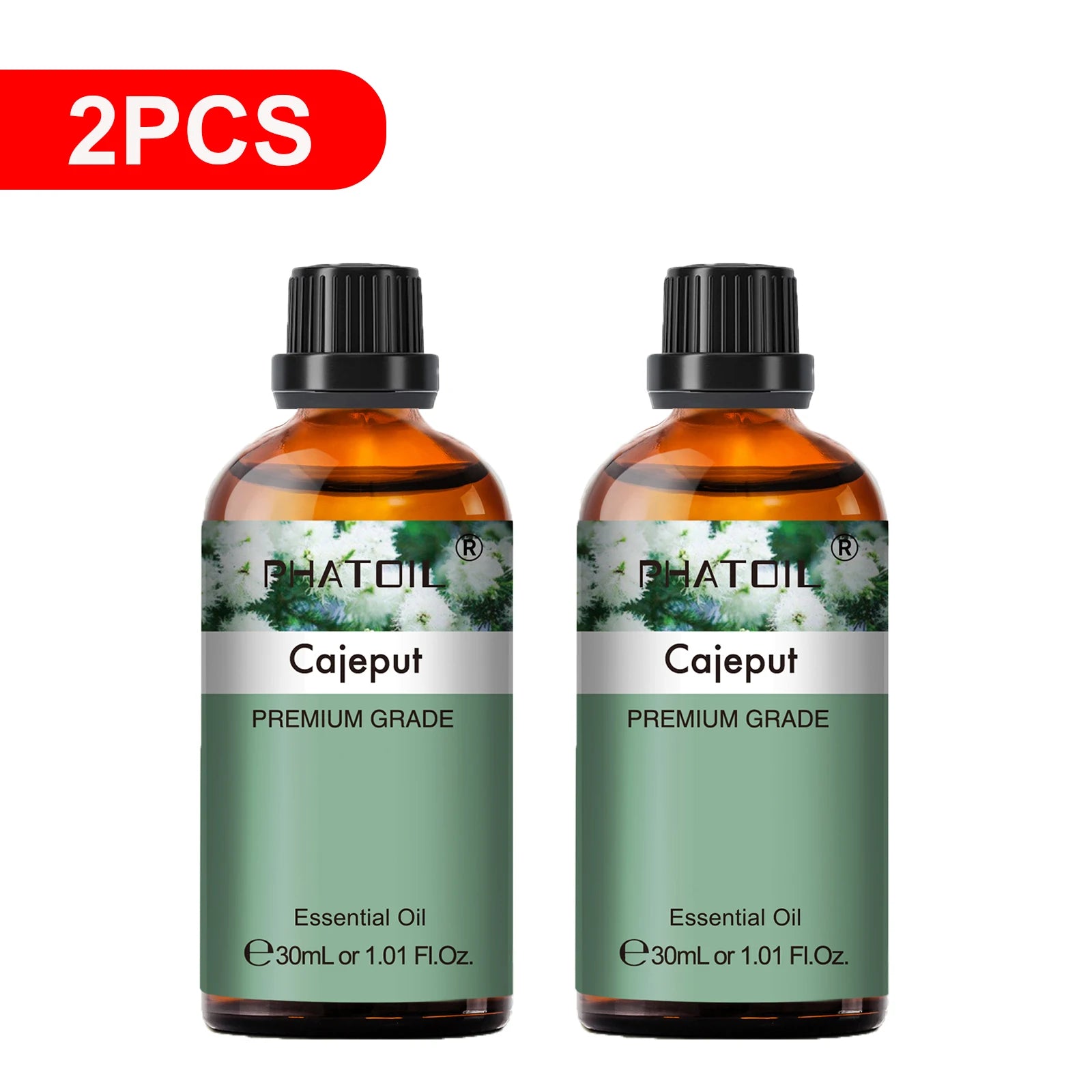 PHATOIL Essential Oils Set Peppermint Rose Lemon Lavender Eucalyptus Diffuser