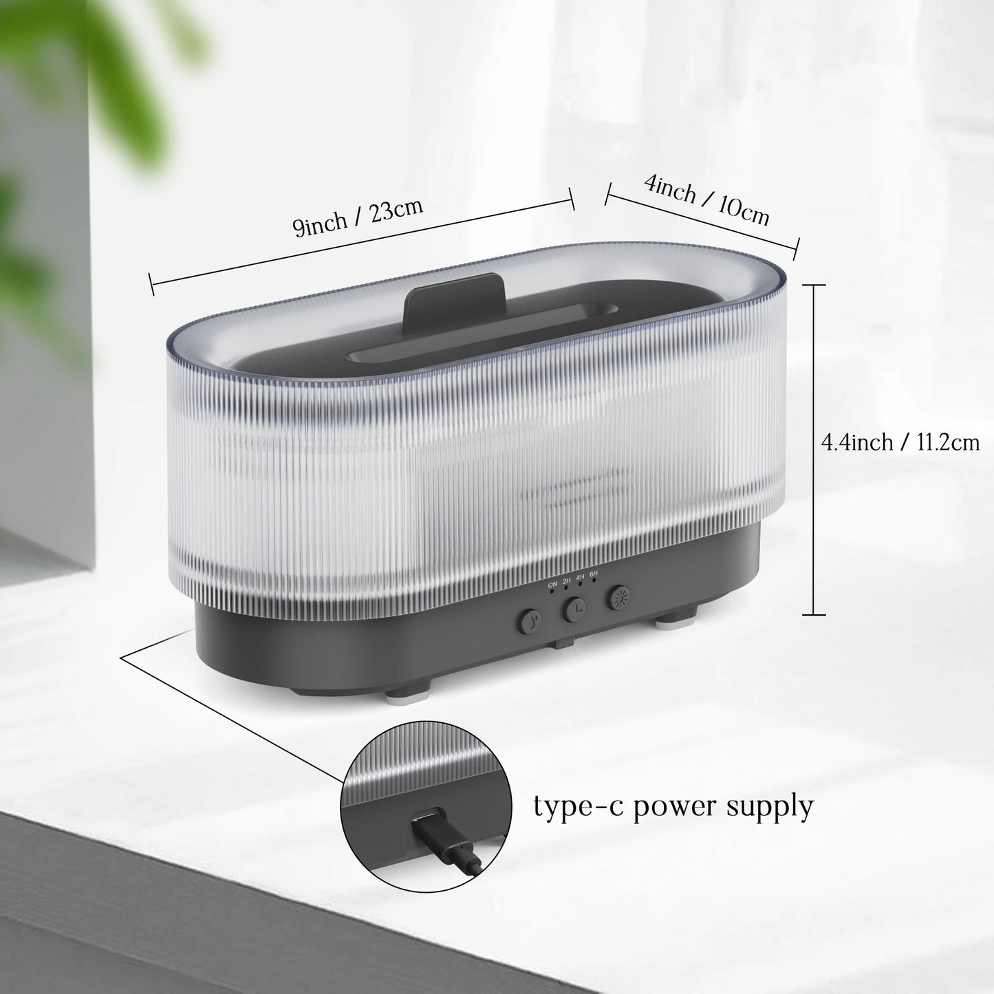 SEJOY Ultrasonic Air Humidifier And Aroma Diffuser With LED Lamp