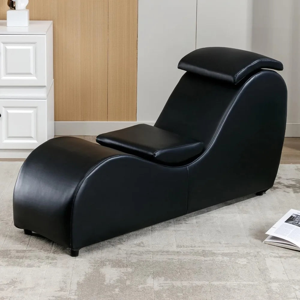 Indoor Yoga Chair Lounge With Adjustable Head Cushion