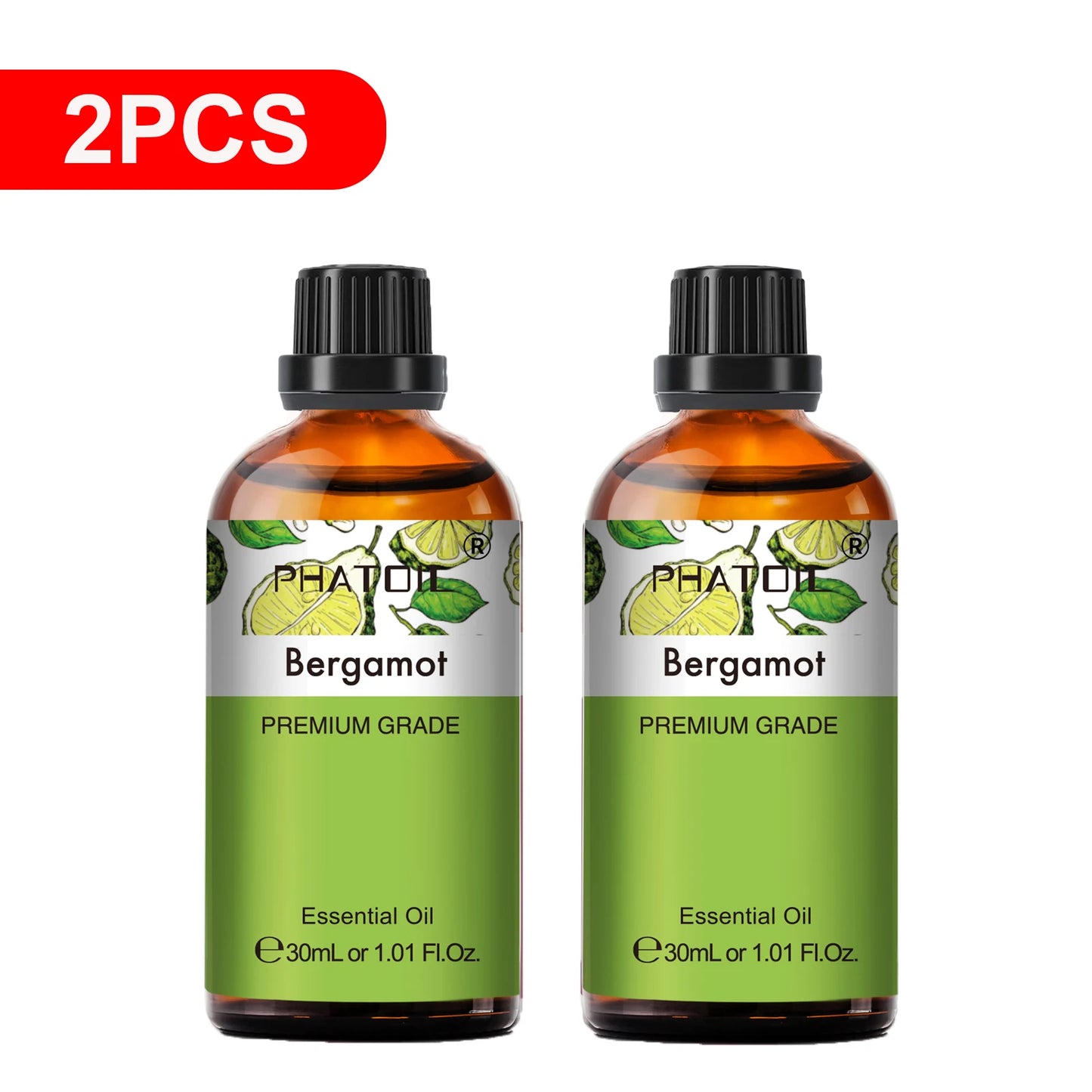 PHATOIL Essential Oils Set Peppermint Rose Lemon Lavender Eucalyptus Diffuser