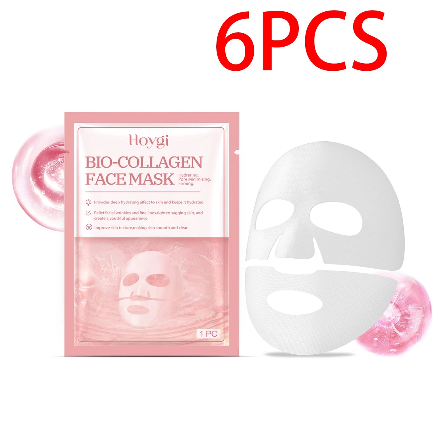 Hoygi Collagen Face Mask Hydrating Overnight Lifting Rejuvenation