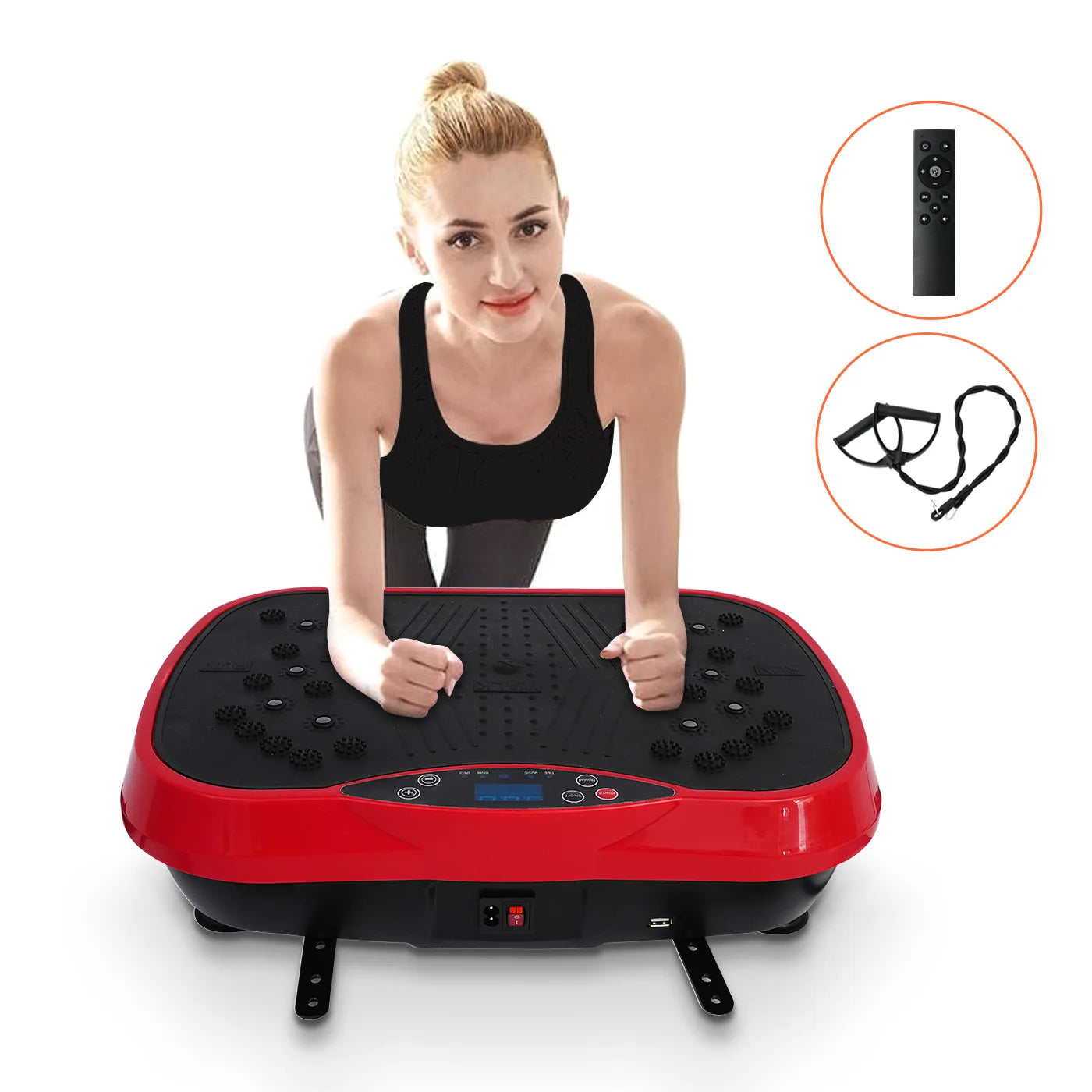 N Vibration Plate Exercise Machine For Whole Body Home Fitness