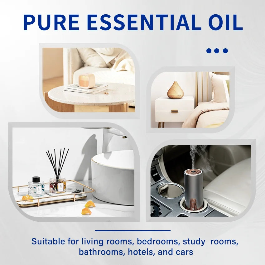 HIQILI Gold Coast Fragrance Oils Gift Set 6 Pack Aromatherapy