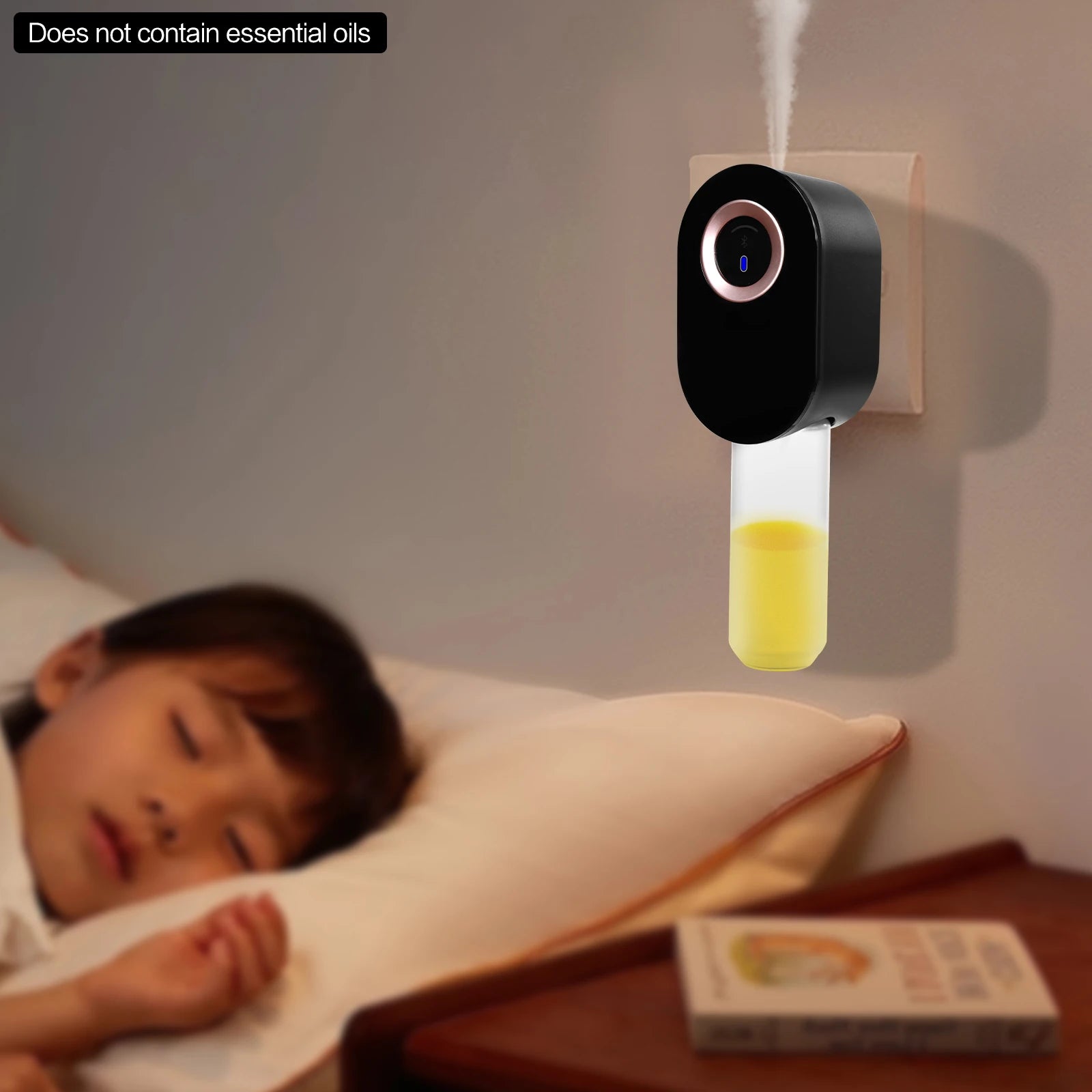 Bymaocar Smart Wall Mounted Aroma Diffuser With Touch Screen Bluetooth