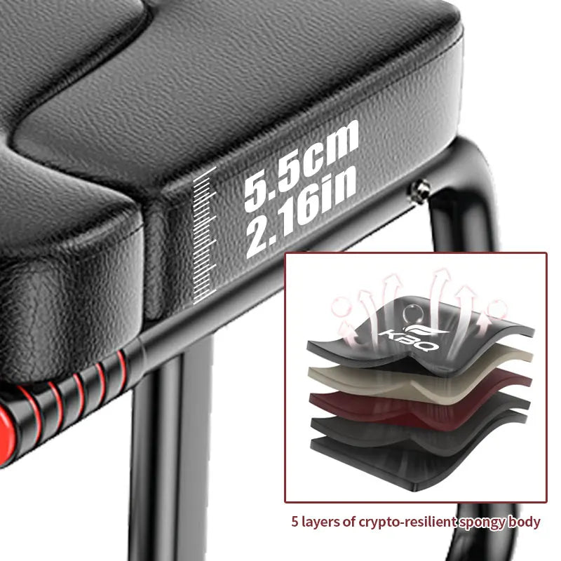 Inverted Stool Yoga Bench With Double Armrest Headrest