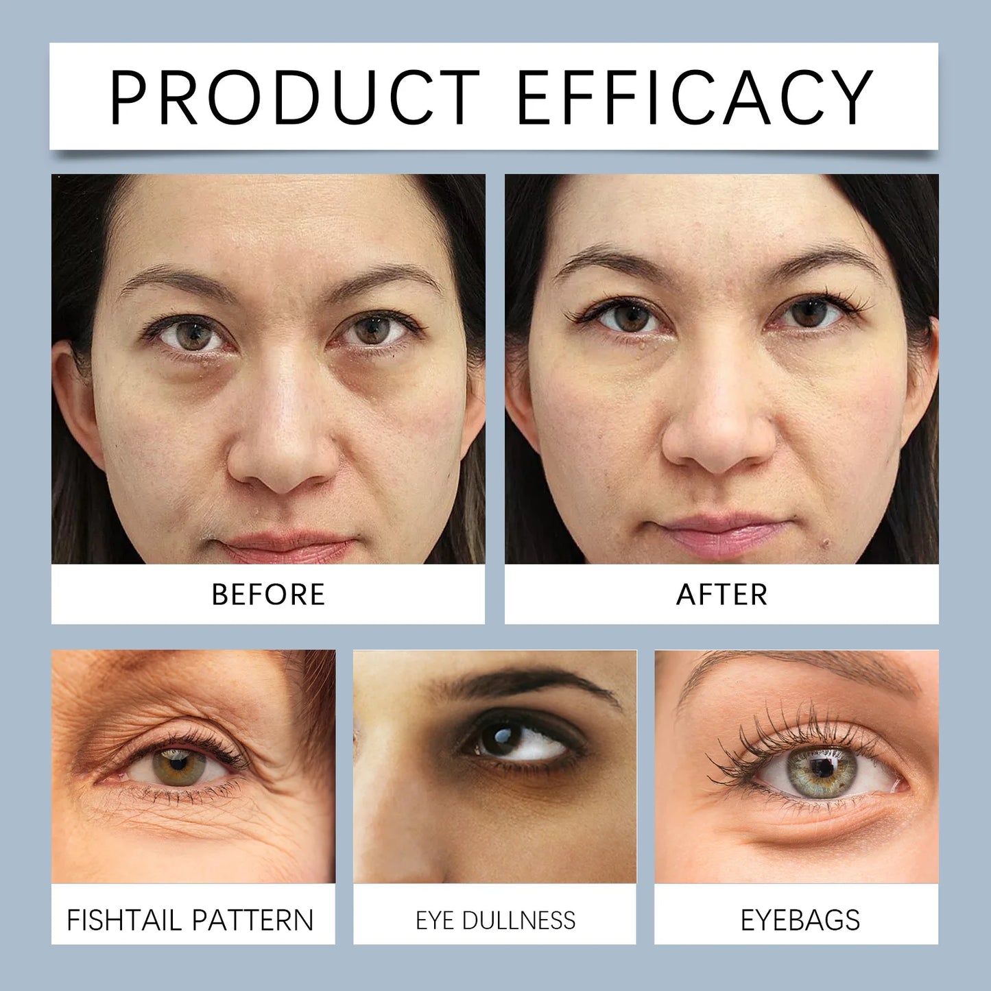 EELHOE Collagen Eye Mask Patches Nourishing Dark Circles Puffiness