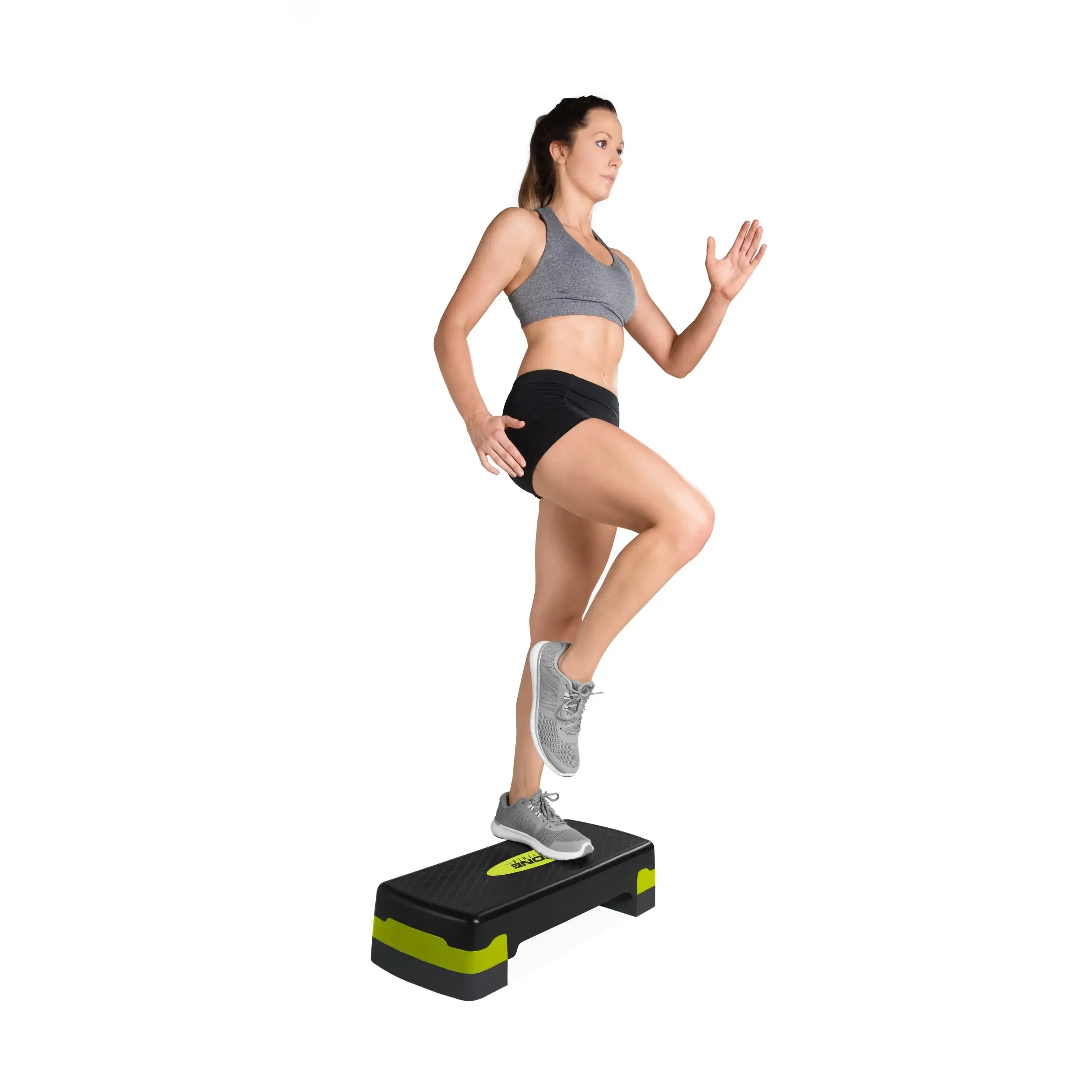 Aerobic Stepper Fitness Platform With Adjustable Height For Cardio