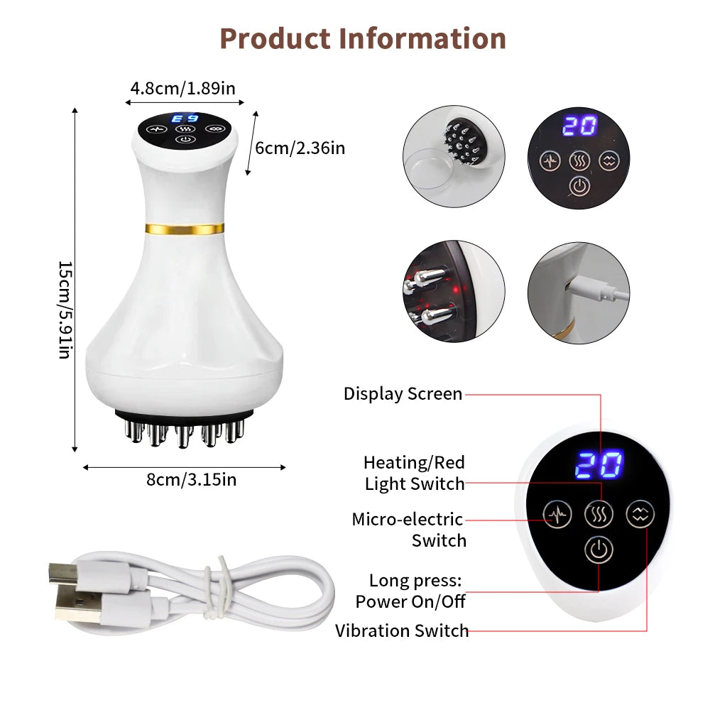 Zen Active Living Electric Lymphatic Drainage Massager For Body Sculpting