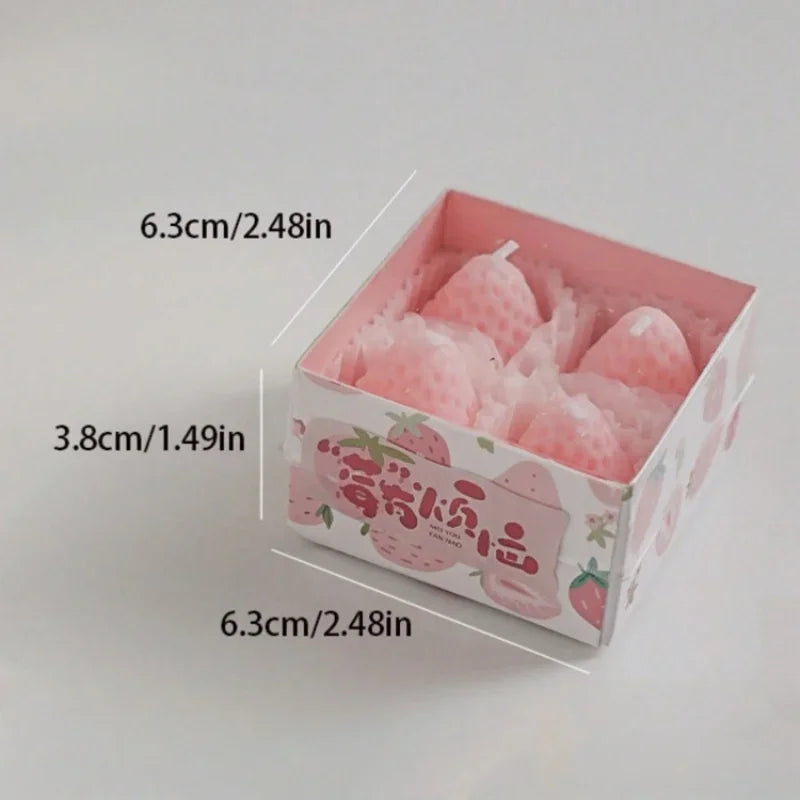 Biscuit Cookie Scented Candles Gift Box Set Holiday Decor