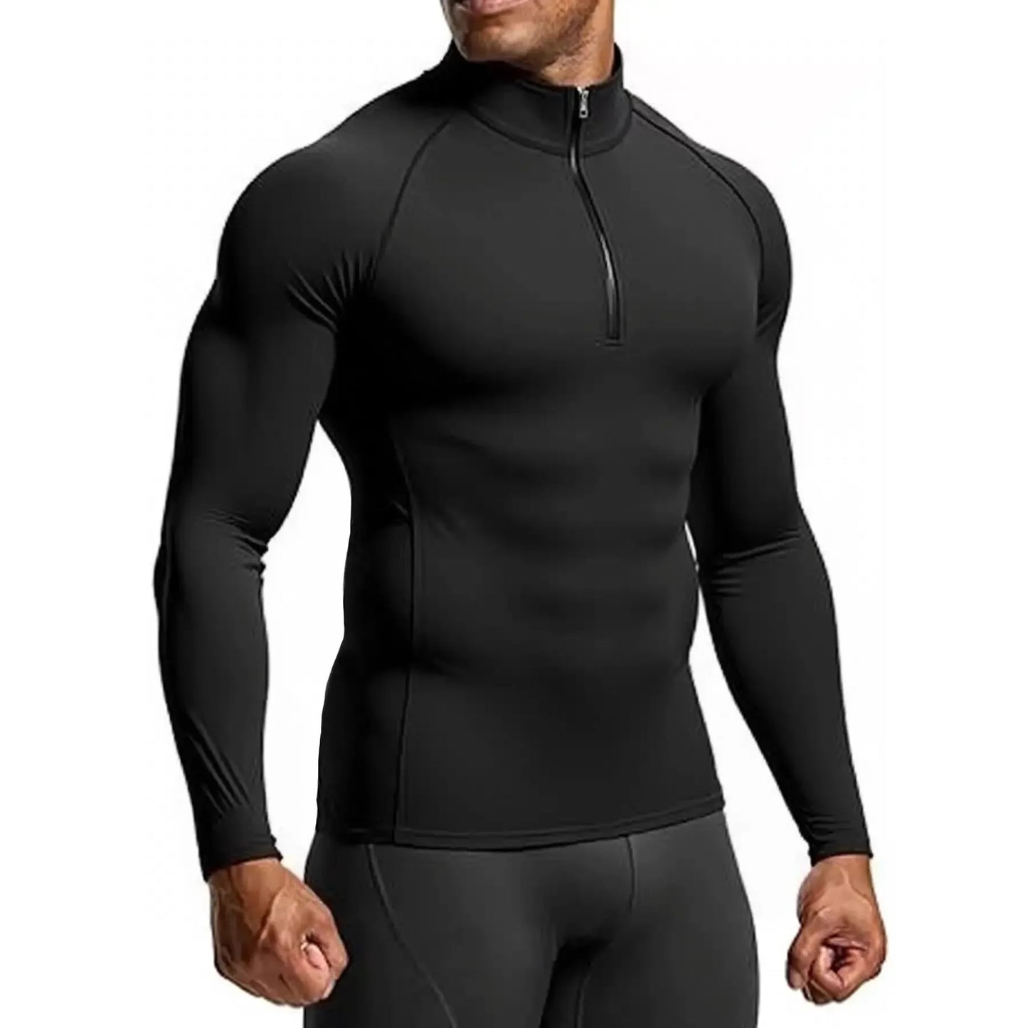 Men Sportswear Long Sleeve Gym T Shirt For Running Training