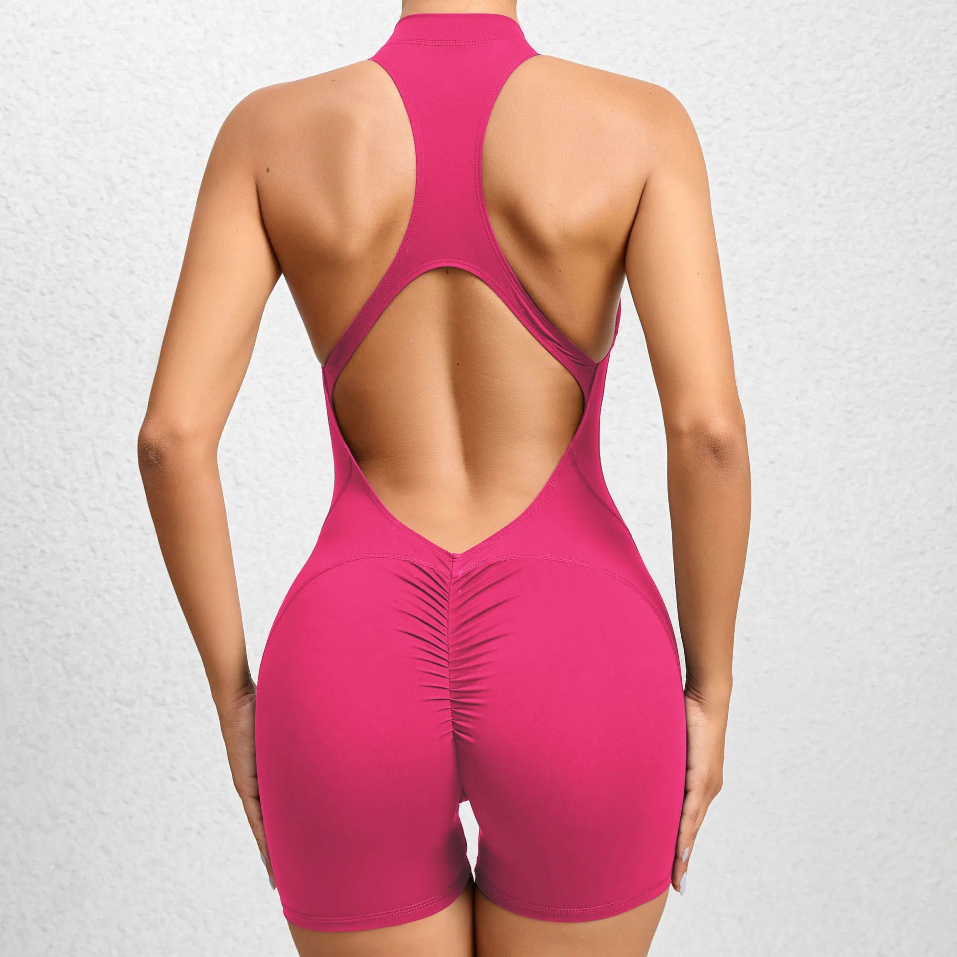 Women Sleeveless Jumpsuit Yoga Romper For Workout And Fitness