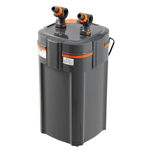 SucceBuy 264GPH Three Stage Canister Aquarium Filter Ultra Quiet UV