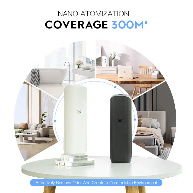 Zen Active Living Smart Bluetooth Waterless Wall Plug In Essential Oil Diffuser