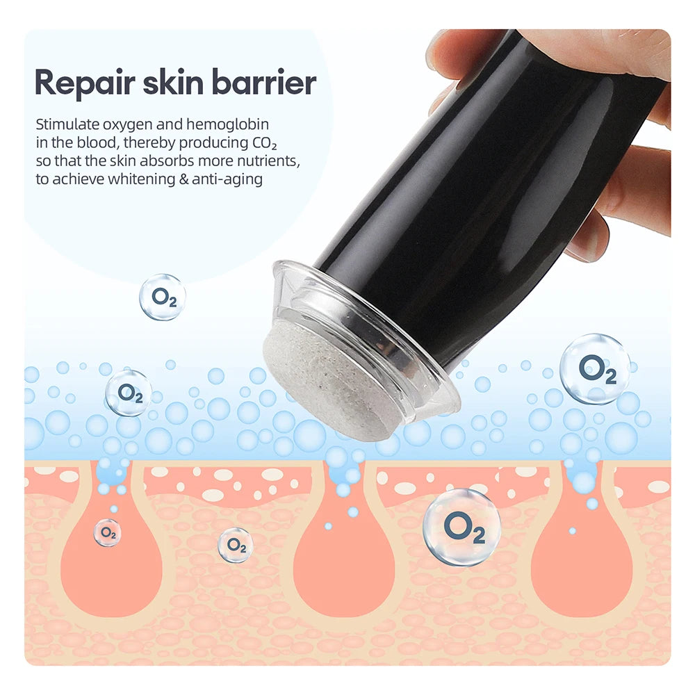 Oxygen Bubble Pen CO2 Oxygen Handheld Portable Facial Oxygen Bubble Beauty Device Tighten Skin And Eliminate Puffiness Skin Care