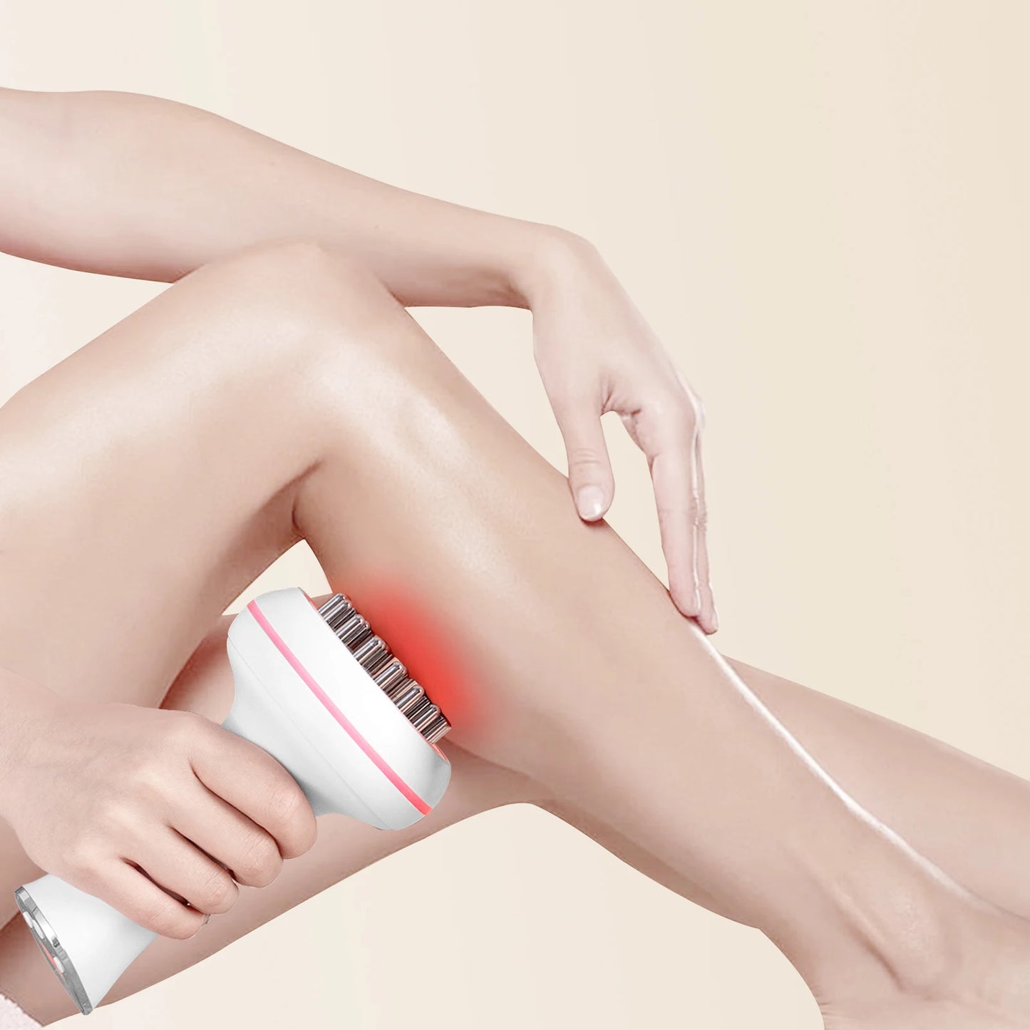 Electric Meridian Brush Massager For Full Body Relaxation