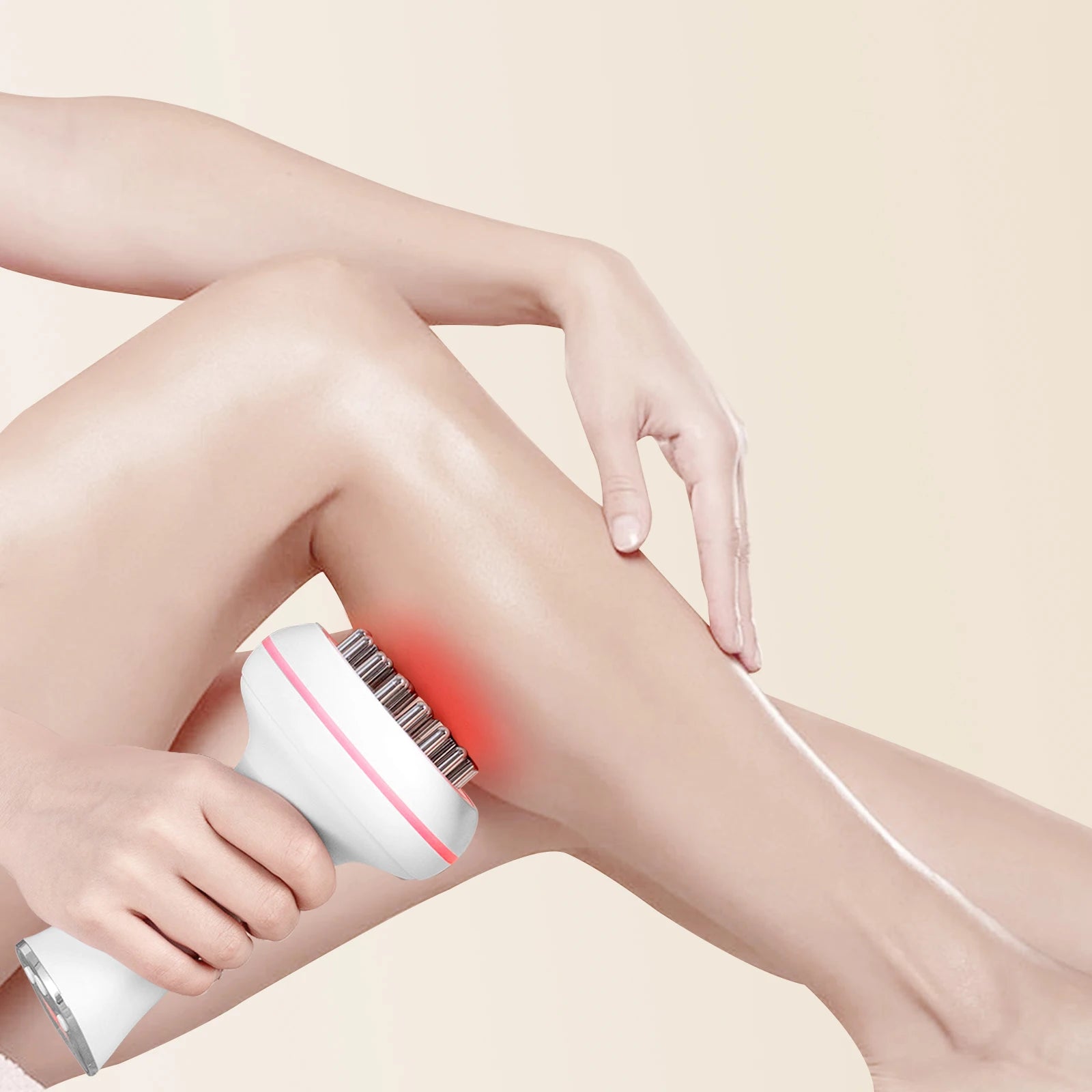 Electric Meridian Brush Massager For Full Body Relaxation