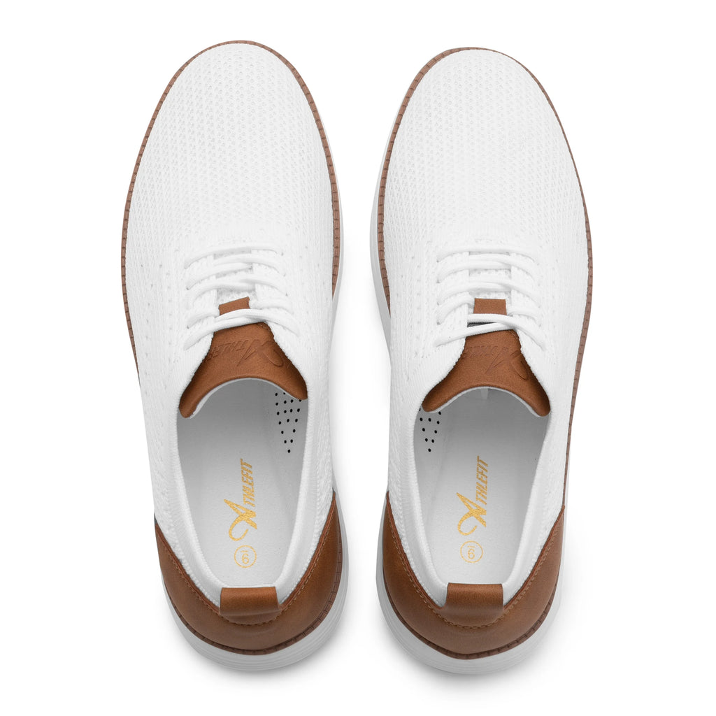 Men's Casual Mesh Breathable Walking Sneakers Oxfords